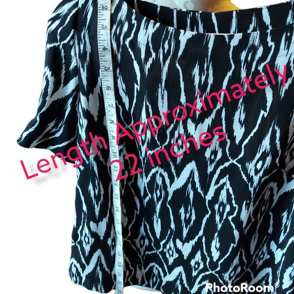 Chico's Short Sleeve Shirt Women's Chico's Size 00 / U.S. 0/2 - Picture 4 of 5